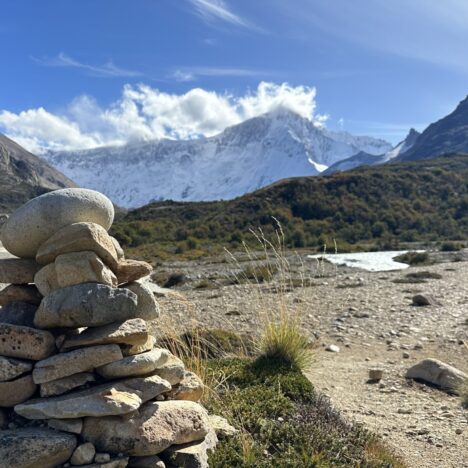 Jesenný Chaltén a Vuelta al Huemul