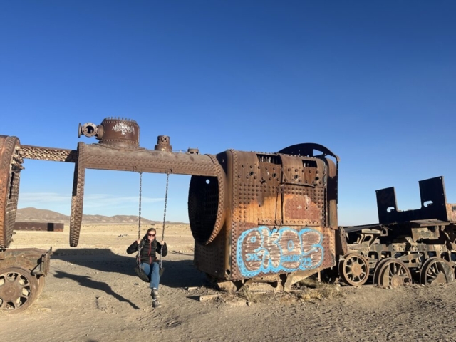 Cementerio de los Trenes (Cintorín vlakov), Uyuni