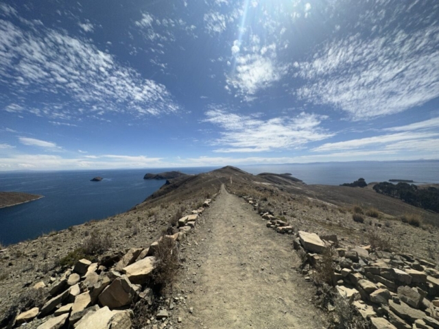 incký Camino del Sol naprieč ostrovom
